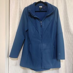 Women's Blue Champion Hooded Jacket